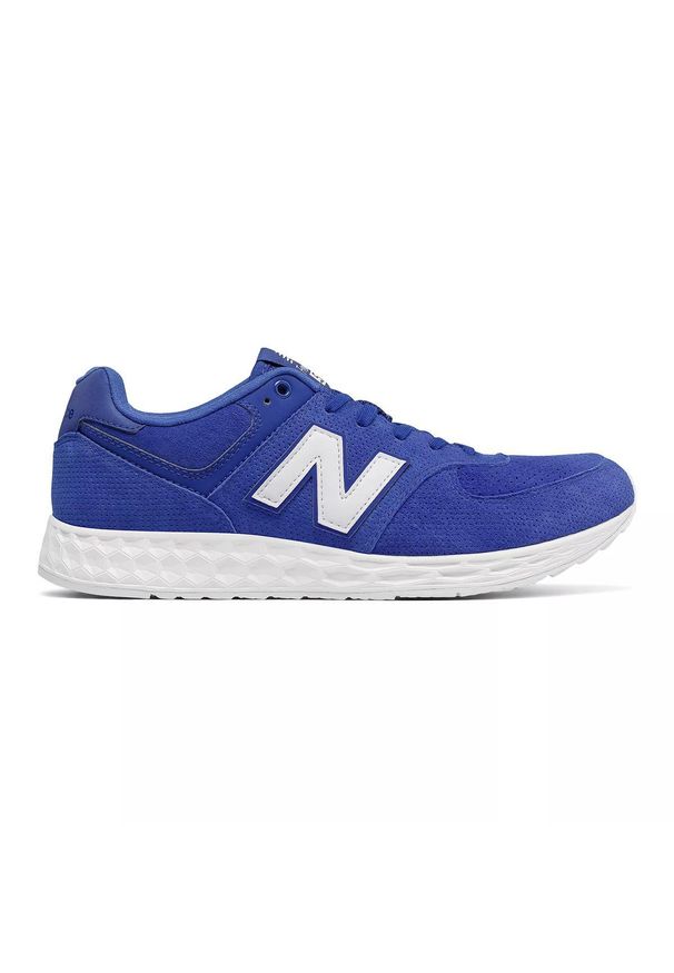Buty do chodzenia męskie New Balance D 12. Zapięcie: sznurówki. Kolor: wielokolorowy, niebieski, biały. Materiał: skóra, materiał. Szerokość cholewki: normalna. Sport: turystyka piesza