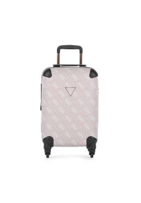 Guess Walizka kabinowa Berta (S) Travel TWS868 89430 Różowy. Kolor: różowy. Materiał: skóra