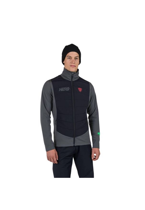 Bluza Rossignol męska New Hero Classique Hybrid Clim onyx grey - M. Kolor: szary