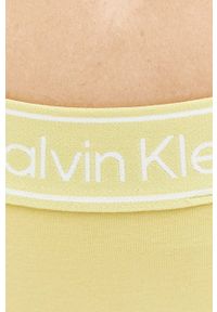 Calvin Klein Underwear stringi kolor żółty. Kolor: zielony #4