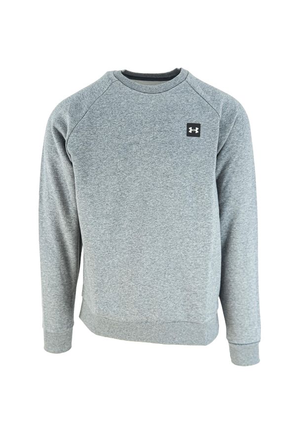 Bluza sportowa męska Under Armour Rival Fleece Crew. Kolor: szary, wielokolorowy. Sport: fitness