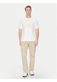 Jack & Jones - Jack&Jones T-Shirt Tarmac 12273239 Biały Regular Fit. Kolor: biały. Materiał: bawełna