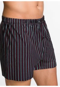 bonprix - Luźne bokserki z bawełnianego dżerseju (3 pary). Kolor: czarny. Materiał: jersey, bawełna #3