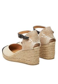 Castañer Espadryle Coraline/6/264025705 Beżowy. Kolor: beżowy. Materiał: materiał #5