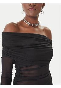 Eleh Sukienka wieczorowa SS260391 Czarny Slim Fit. Kolor: czarny. Materiał: syntetyk. Styl: wizytowy #4