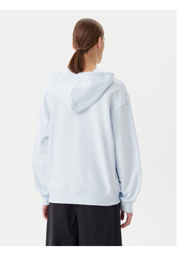 New Balance Bluza Sport Graphic WT51519 Niebieski Relaxed Fit. Kolor: niebieski. Materiał: syntetyk. Styl: sportowy