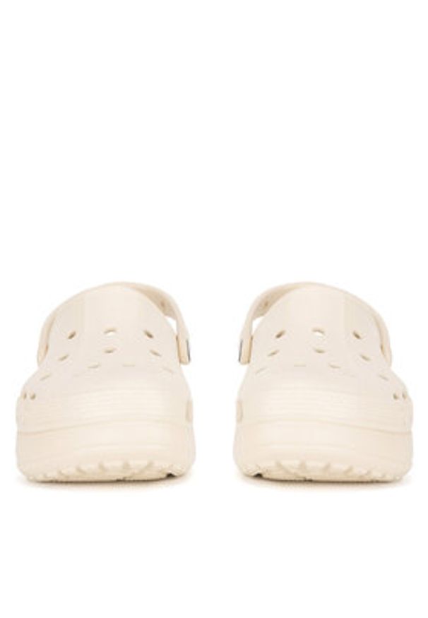 Crocs Klapki BAYA PLATFORM CLOG 208186-11S Beżowy. Kolor: beżowy. Materiał: syntetyk, materiał. Obcas: na platformie