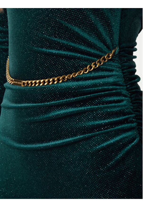 Marciano Guess Sukienka wieczorowa 6RGK04 6359A Zielony Classic Fit. Kolor: zielony. Materiał: syntetyk. Styl: wizytowy