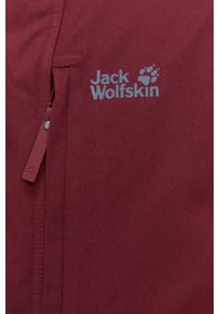 Jack Wolfskin - Kurtka. Okazja: na co dzień. Kolor: czerwony. Materiał: syntetyk, materiał, włókno. Styl: casual #4