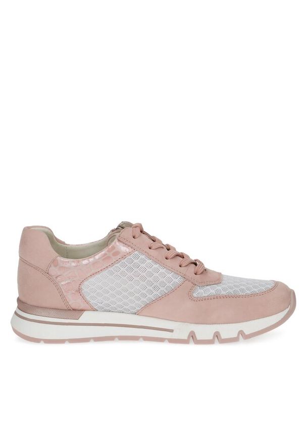 Sneakersy Caprice. Kolor: różowy