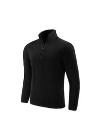Bluza polarowa turystyczna męska dla dorosłych Alpinus Virje. Kolor: czarny. Materiał: polar. Sport: turystyka piesza
