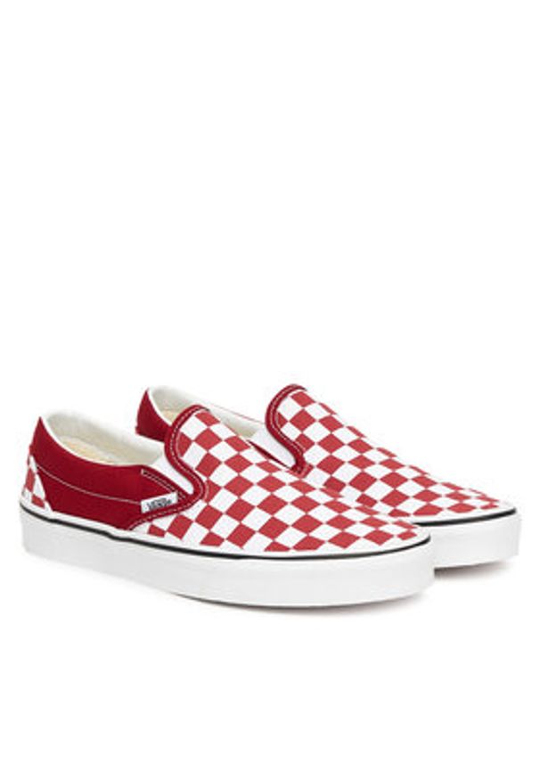 Vans Tenisówki Classic Slip On VN000DAH14A1 Czerwony. Zapięcie: bez zapięcia. Kolor: czerwony. Materiał: materiał