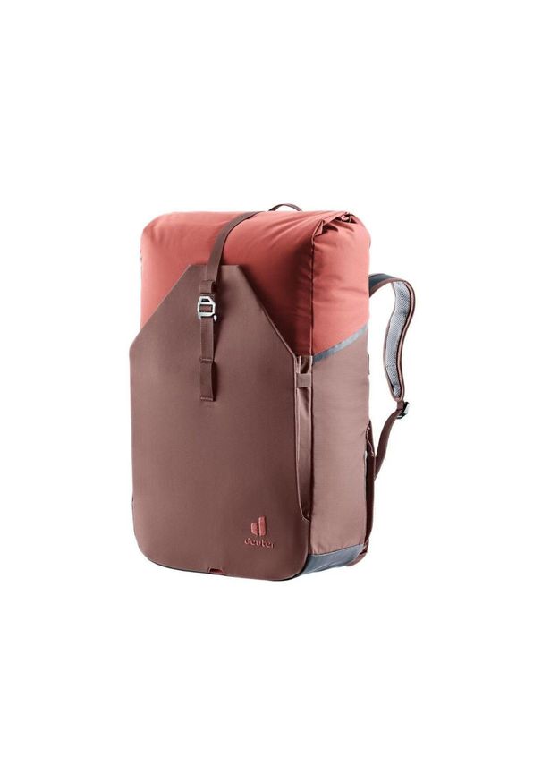 Plecak Miejski Deuter Xberg 25L. Kolor: czerwony, brązowy, wielokolorowy