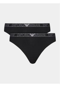 Emporio Armani Underwear Komplet 2 par fig brazylijskich 164752 4R223 00020 Czarny. Kolor: czarny. Materiał: bawełna #1