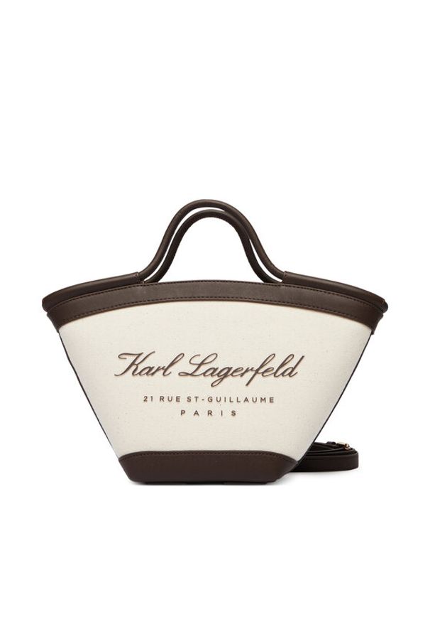 Karl Lagerfeld - KARL LAGERFELD Torebka B1W46067 Beżowy. Kolor: beżowy