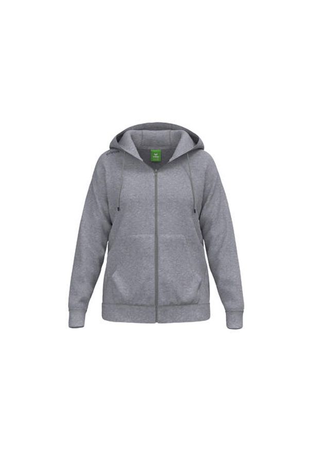 ERIMA - Damska kurtka z kapturem Erima TS. Typ kołnierza: kaptur. Kolor: szary