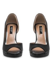Nine West Szpilki WFA2733-1 Czarny. Kolor: czarny. Materiał: syntetyk. Obcas: na szpilce #5