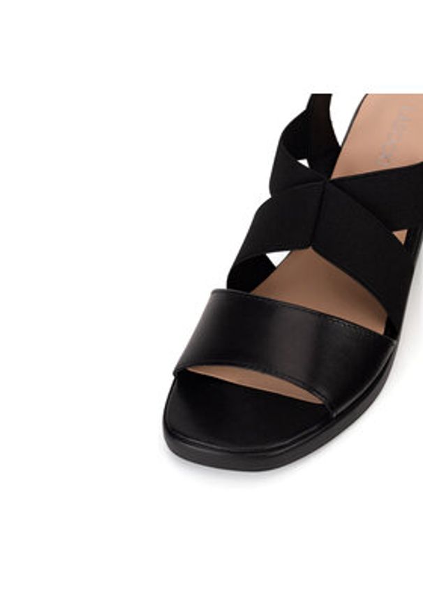 Lasocki Sandały RST-3248-04 Czarny. Kolor: czarny. Materiał: materiał