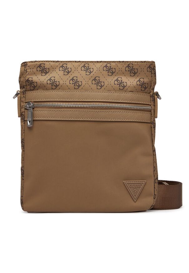 Guess Saszetka HMBENP P6123 Beżowy. Kolor: beżowy. Materiał: materiał