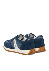 Guess Jeans Sneakersy EO-ORLANDO-01 126AM Granatowy. Kolor: niebieski. Materiał: materiał #5