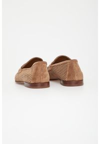 Baldinini - Loafersy męskie zamszowe BALDININI. Materiał: zamsz #4