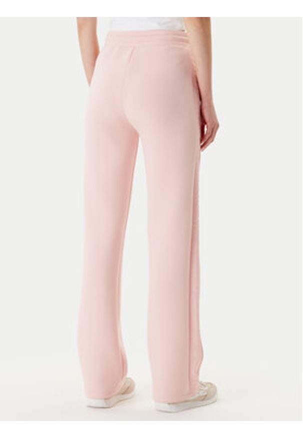 Guess Spodnie dresowe V3RB21 K7UW2 Różowy Regular Fit. Kolor: różowy. Materiał: wiskoza