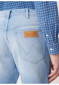 Wrangler - MĘSKIE SZORTY JEANSOWE WRANGLER TEXAS SHORTS CLEAR BLUE W11CZH280 112126021. Materiał: jeans #4