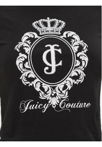 Juicy Couture T-Shirt Heritage Crest Tee JCWCT24337 Czarny Slim Fit. Kolor: czarny. Materiał: bawełna #3
