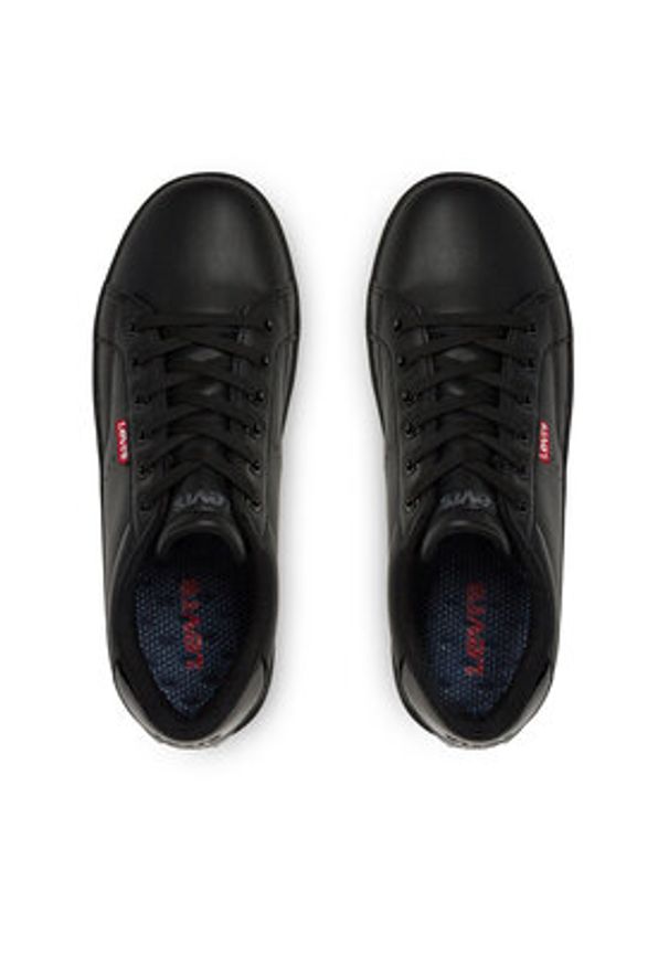 Levi's® Sneakersy VUNB0021S Czarny. Kolor: czarny. Materiał: skóra