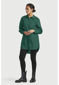 Cellbes - Długa koszula z bio bawełny. Kolor: zielony. Materiał: bawełna. Długość: długie #5