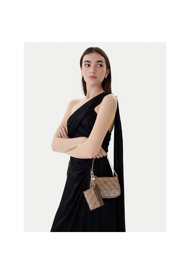 Torebka Guess. Kolor: beżowy