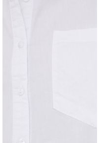 Answear Lab koszula bawełniana damska kolor biały regular z kołnierzykiem klasycznym. Okazja: na co dzień. Typ kołnierza: kołnierzyk klasyczny. Kolor: biały. Materiał: bawełna. Styl: wakacyjny, klasyczny #3