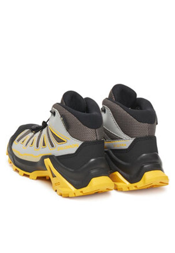 salomon - Salomon Trekkingi X Ultra Mid Gore-Tex L47746000 Szary. Kolor: szary. Materiał: materiał. Technologia: Gore-Tex. Sport: turystyka piesza