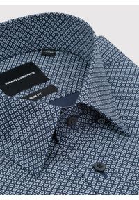 Pako Lorente - PAKO LORENTE – Bawełniana koszula w mikrowzór. Materiał: bawełna. Długość rękawa: długi rękaw. Długość: długie #6