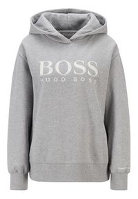 BOSS - Boss Bluza C_Edelight_Active 50457385 Szary Relaxed Fit. Kolor: szary. Materiał: bawełna