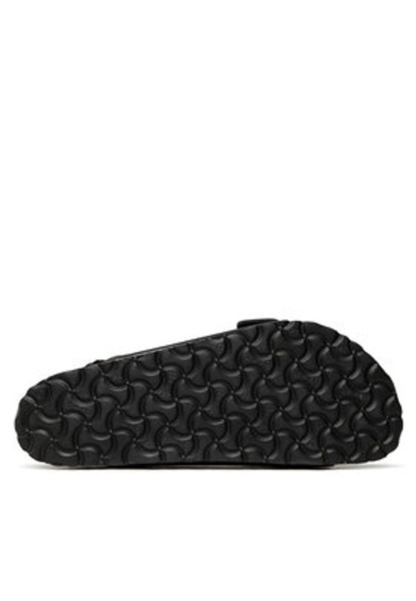 Birkenstock Klapki Madrid 040303 Czarny. Kolor: czarny. Materiał: skóra
