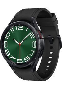 SAMSUNG - Smartwatch Samsung Galaxy Watch 6 Classic Stainless Steel 47mm Czarny (SM-R960NZKAEUB). Rodzaj zegarka: smartwatch. Kolor: czarny
