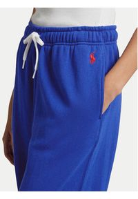 Polo Ralph Lauren Spodnie dresowe 211935585013 Niebieski Regular Fit. Kolor: niebieski. Materiał: bawełna #5