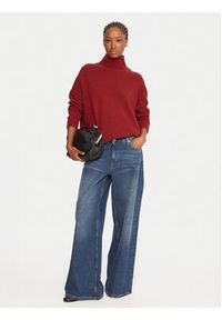 Weekend Max Mara Golf Borgia 2525366112 Czerwony Regular Fit. Typ kołnierza: golf. Kolor: czerwony. Materiał: wełna #3