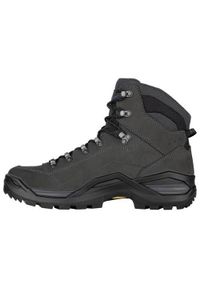 Buty turystyczne męskie Lowa Renegade Evo GTX Mid. Wysokość cholewki: za kostkę. Zapięcie: sznurówki. Kolor: niebieski. Materiał: materiał, skóra. Szerokość cholewki: normalna