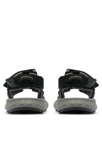 columbia - Columbia Sandały Konos Hiker 2121571 Czarny. Kolor: czarny. Materiał: zamsz, skóra