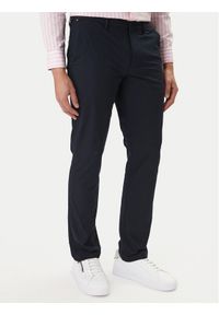 TOMMY HILFIGER - Tommy Hilfiger Chinosy Denton MW0MW43408 Granatowy Slim Fit. Kolor: niebieski. Materiał: syntetyk #1