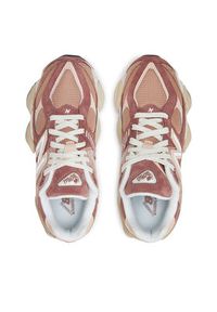 New Balance Sneakersy 9060 V1 U9060EEH Beżowy. Kolor: beżowy. Materiał: zamsz, skóra #5