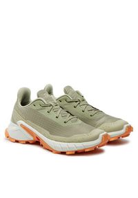 salomon - Salomon Buty do biegania Alphacross 5 L47595300 Zielony. Kolor: zielony. Materiał: materiał #2