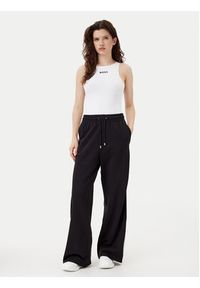 Hugo - HUGO Spodnie dresowe 50531179 Czarny Regular Fit. Kolor: czarny. Materiał: bawełna #5