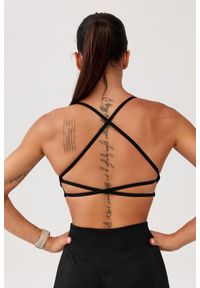 ROUGH RADICAL - Stanik sportowy bezszwowy Rough Radical Seamless Glow Bra. Kolor: czarny. Sport: joga i pilates #2