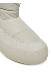 Calvin Klein Sneakersy Vulc Flatf Snowboot Nylon Mix Mg YW0YW01977 Biały. Kolor: biały. Materiał: materiał