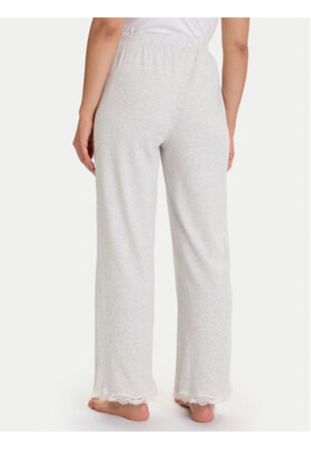 TOMMY HILFIGER - Tommy Hilfiger Spodnie piżamowe UW0UW06074 Szary Regular Fit. Kolor: szary. Materiał: bawełna