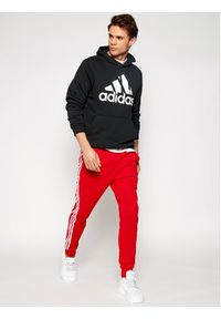 Adidas - adidas Bluza Bl Fl Hd GK9220 Czarny Regular Fit. Kolor: czarny. Materiał: bawełna #2