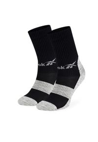 Skarpety wysokie unisex Reebok. Kolor: czarny